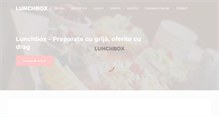 Desktop Screenshot of lunchbox.ro