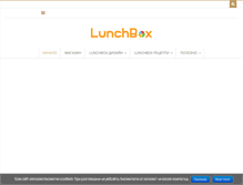 Tablet Screenshot of lunchbox.eu
